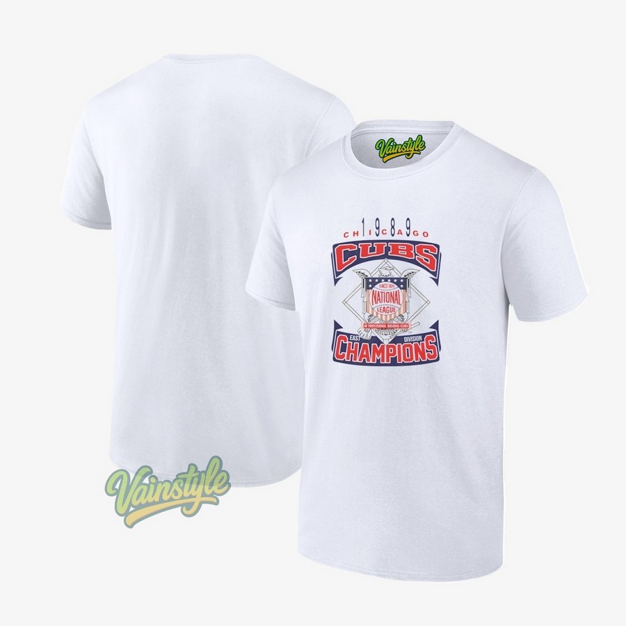 1989 Chicago Cubs East Division Champions T-Shirt 1989 Chicago Cubs East Division Champions T-Shirt