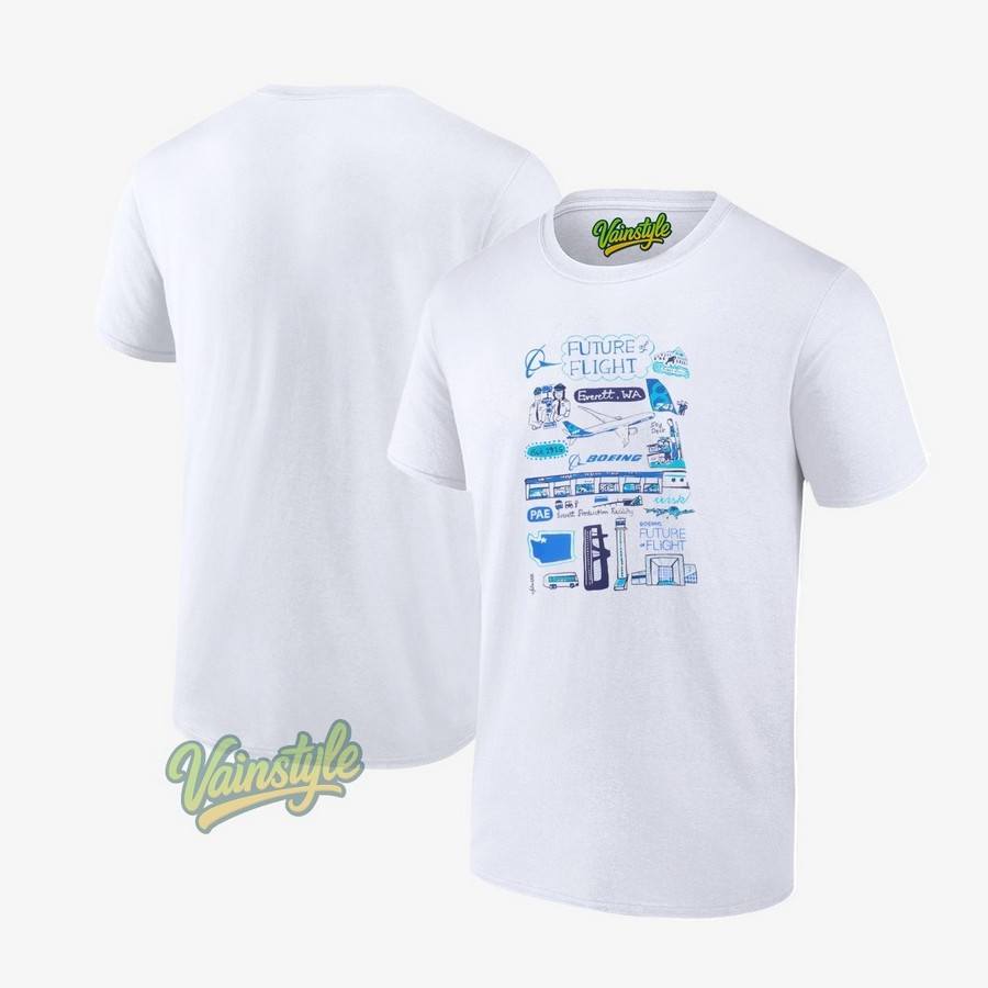 2025 Boeing Future Of Flight Destination T-Shirt 2025 Boeing Future Of Flight Destination T-Shirt