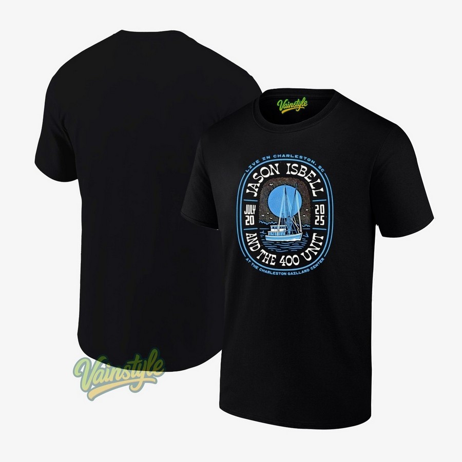 2025 Jason Isbell Charleston SC T-Shirt 2025 Jason Isbell Charleston SC T-Shirt