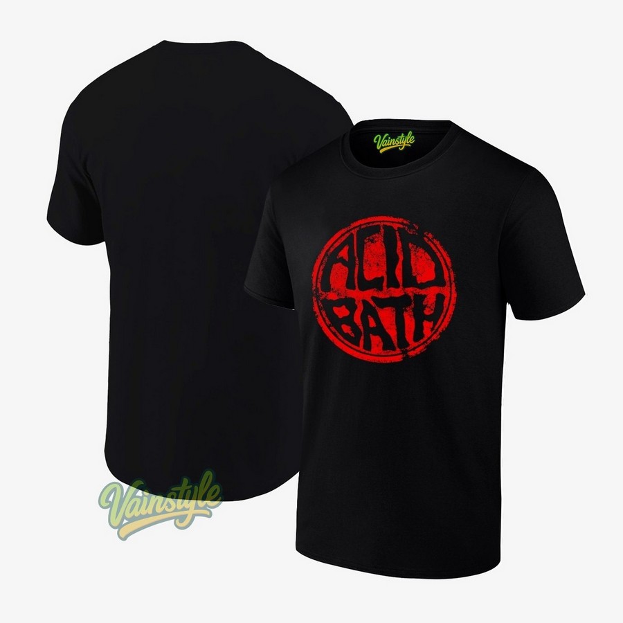 Acid Bath Worn 'N Torn Logo T-Shirt Acid Bath Worn 'N Torn Logo T-Shirt