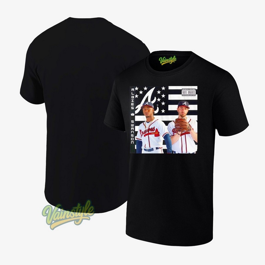 Albies And Swanson Outkast Stankonia Vote Braves T-Shirt Albies And Swanson Outkast Stankonia Vote Braves T-Shirt