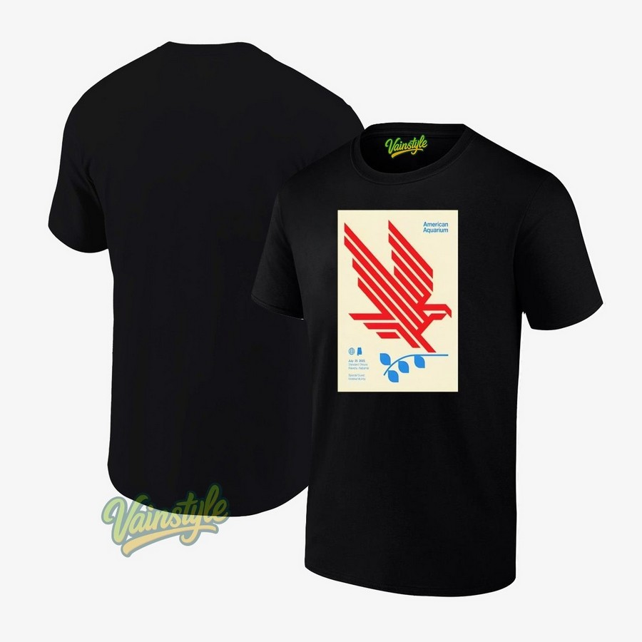 American Aquarium Standard Deluxe Waverly Alabama Poster Tour July 2025 T-Shirt American Aquarium Standard Deluxe Waverly Alabama Poster Tour July 2025 T-Shirt