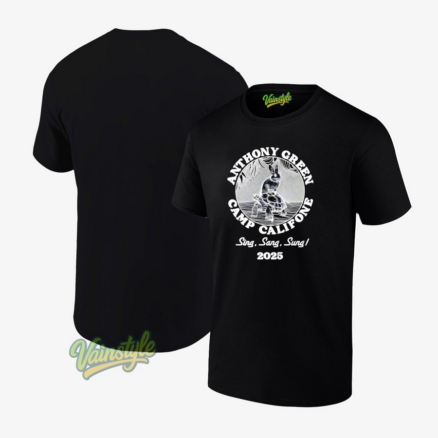 Anthony Green Camp Califone Rabbit 2025 T-Shirt Anthony Green Camp Califone Rabbit 2025 T-Shirt