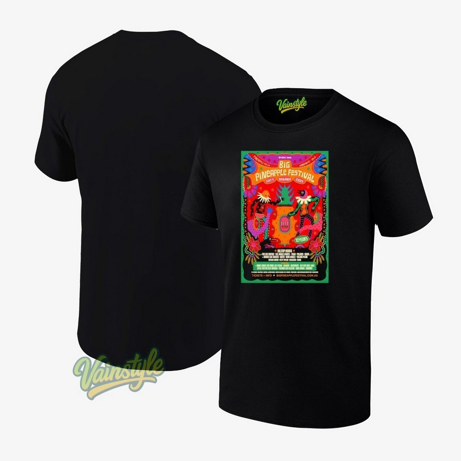Big Pineapple Festival In Woombye AUS On 11-1-2025 Poster T-Shirt Big Pineapple Festival In Woombye AUS On 11-1-2025 Poster T-Shirt