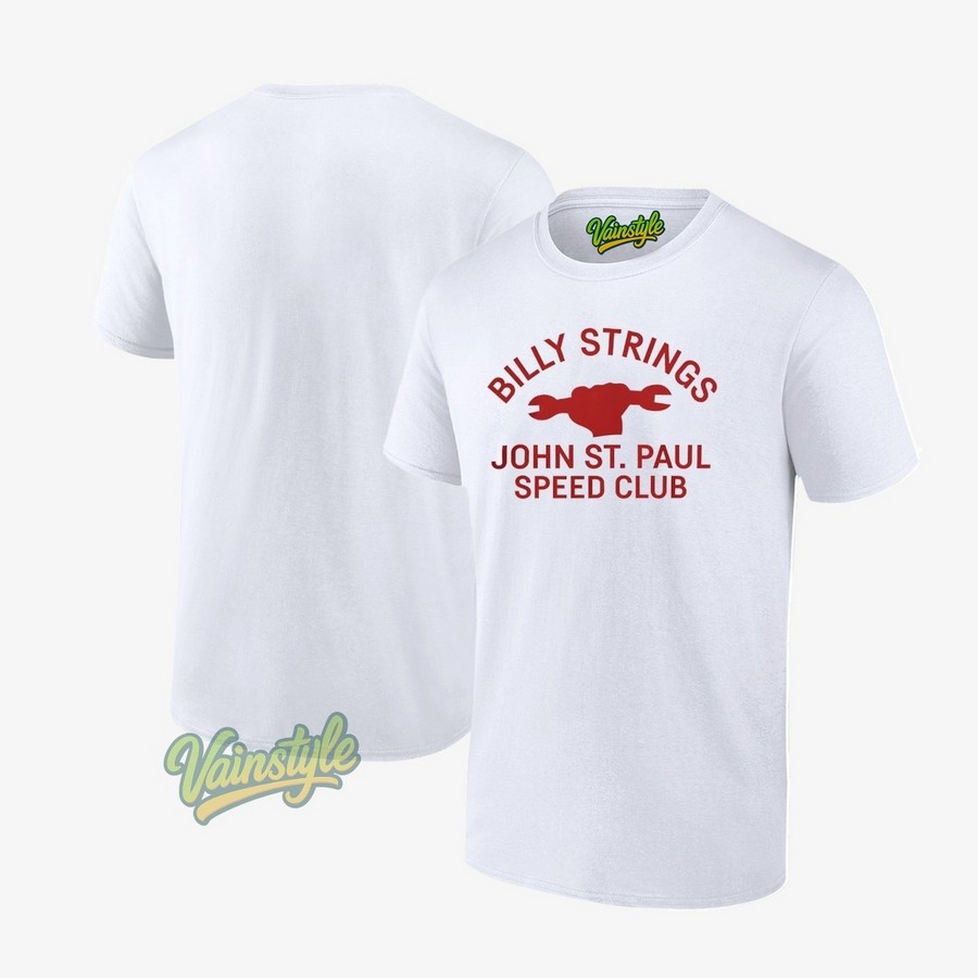 Billy Strings John St. Paul Speed Club T-Shirt Billy Strings John St. Paul Speed Club T-Shirt
