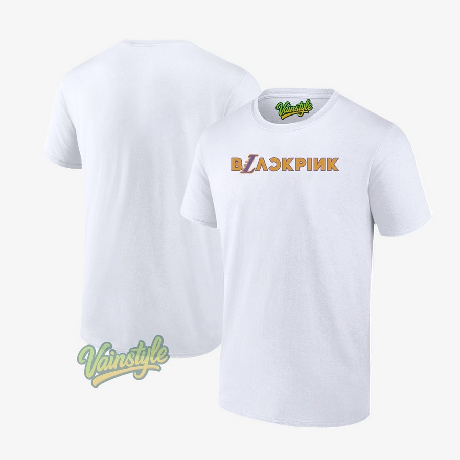 Blackpink Los Angeles Lakers T-Shirt Blackpink Los Angeles Lakers T-Shirt