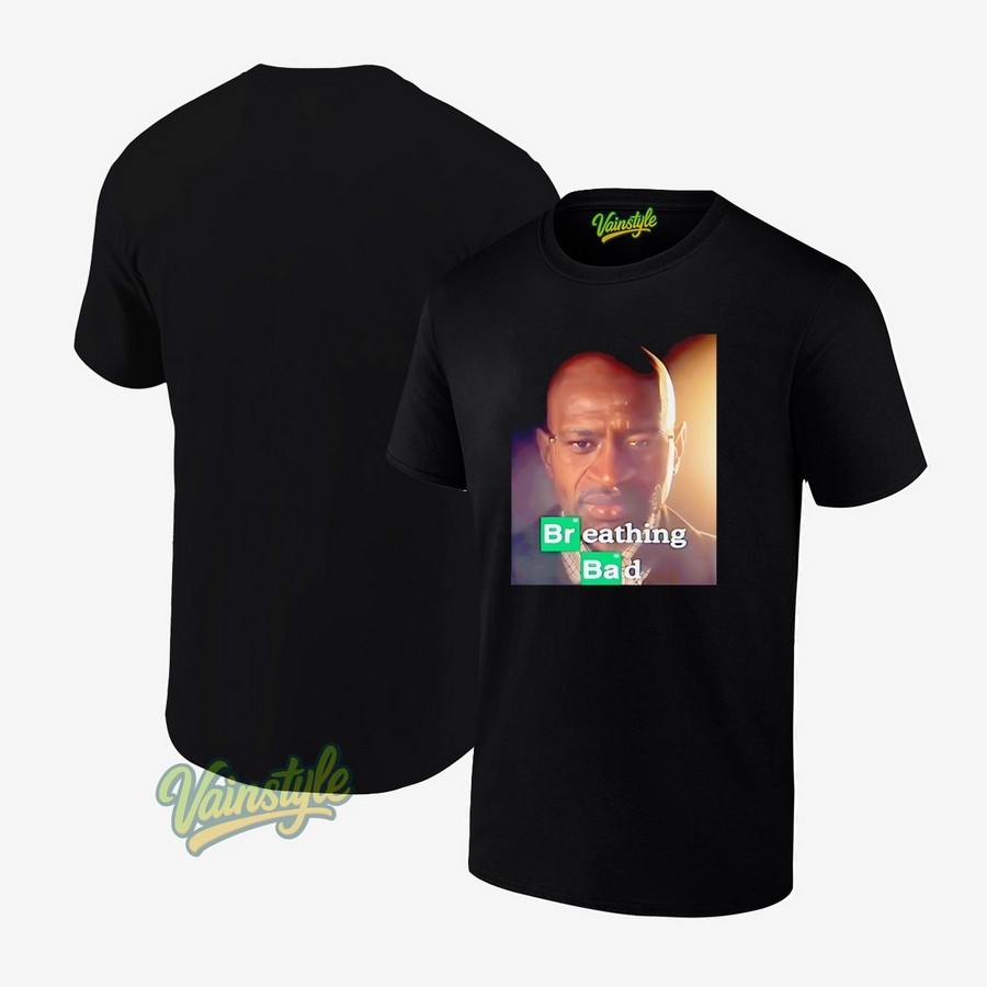 Breathing Bad George Floyd photo T-Shirt Breathing Bad George Floyd photo T-Shirt