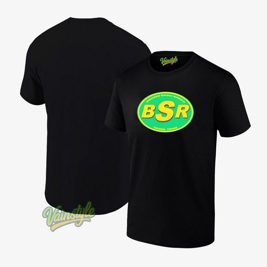 BSR Broken Skull Ranch Tilden Texas Logo T-Shirt BSR Broken Skull Ranch Tilden Texas Logo T-Shirt