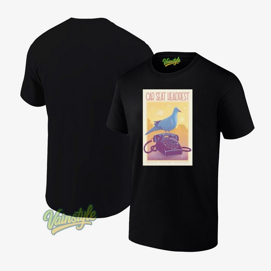 Chicago IL Concert Car Seat Headrest Jul 26 2025 Poster T-Shirt Chicago IL Concert Car Seat Headrest Jul 26 2025 Poster T-Shirt