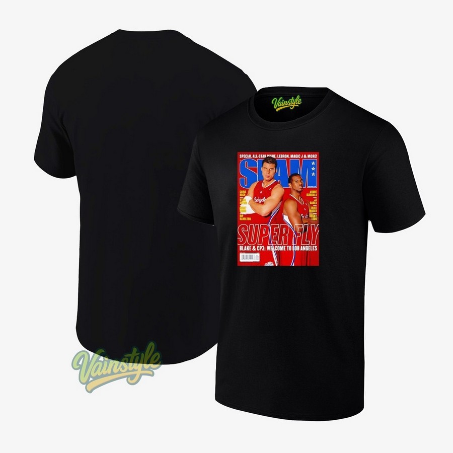 Chris Paul And Blake Griffin Los Angeles Clippers T-Shirt Chris Paul And Blake Griffin Los Angeles Clippers T-Shirt