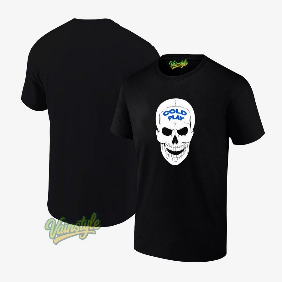 Coldplay Skull Astronomy Logo T-Shirt Coldplay Skull Astronomy Logo T-Shirt