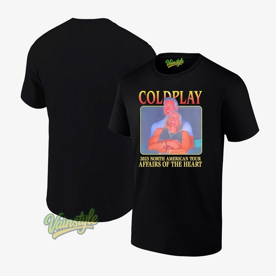 Coldplay’s Kiss Cam Caught Cheating 2025 T-Shirt Coldplay’s Kiss Cam Caught Cheating 2025 T-Shirt