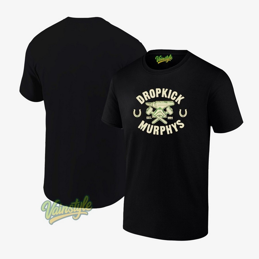 Dropkick Murphys Anvil Boston Celebration 2025 St. Patrick’S Day Tour T-Shirt Dropkick Murphys Anvil Boston Celebration 2025 St. Patrick’S Day Tour T-Shirt