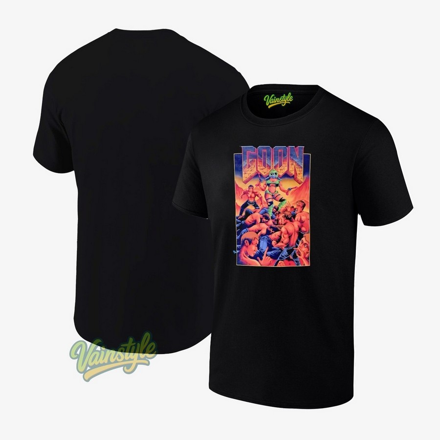 Goon style Doom video game franchise T-Shirt Goon style Doom video game franchise T-Shirt