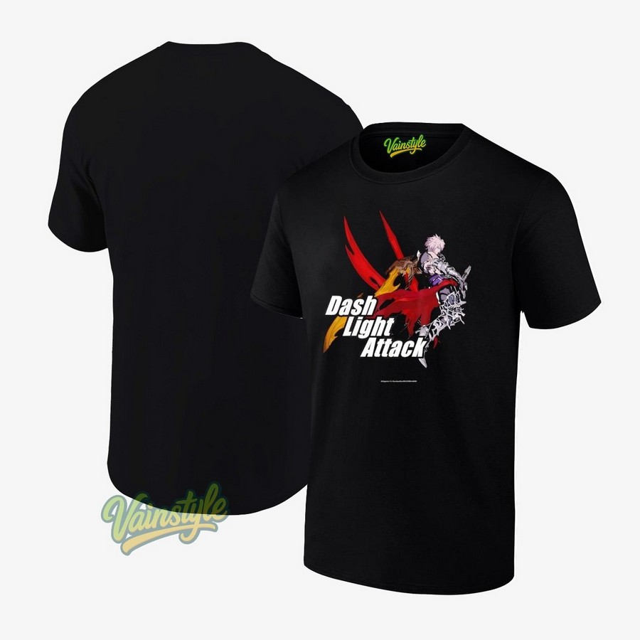Granblue Fantasy Versus Rising Dash Light Attack Lucilius T-Shirt Granblue Fantasy Versus Rising Dash Light Attack Lucilius T-Shirt