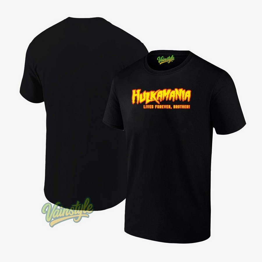 Hulkamania Live Forever Brother New T-Shirt Hulkamania Live Forever Brother New T-Shirt