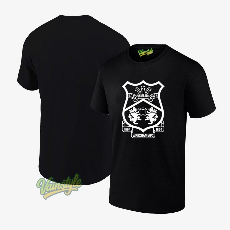 Ich Dien Wrexham 1864 logo T-Shirt Ich Dien Wrexham 1864 logo T-Shirt