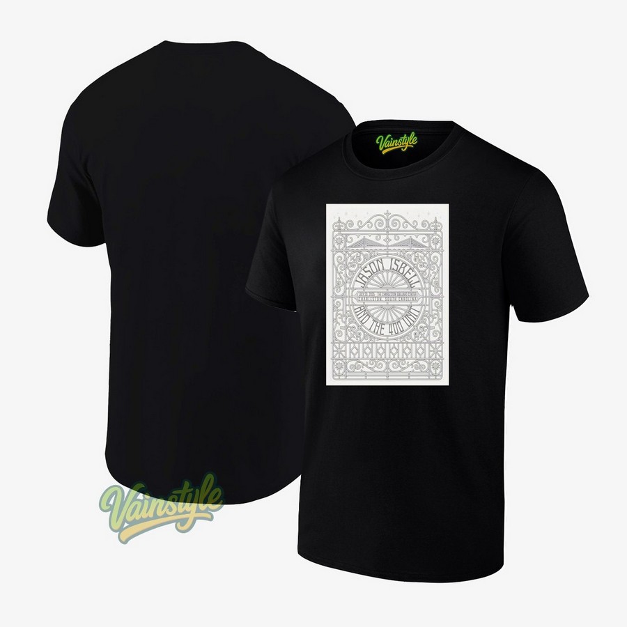 Jason Isbell And The 400 Unit 7-20-2025 In Charleston SC Tour Poster T-Shirt Jason Isbell And The 400 Unit 7-20-2025 In Charleston SC Tour Poster T-Shirt