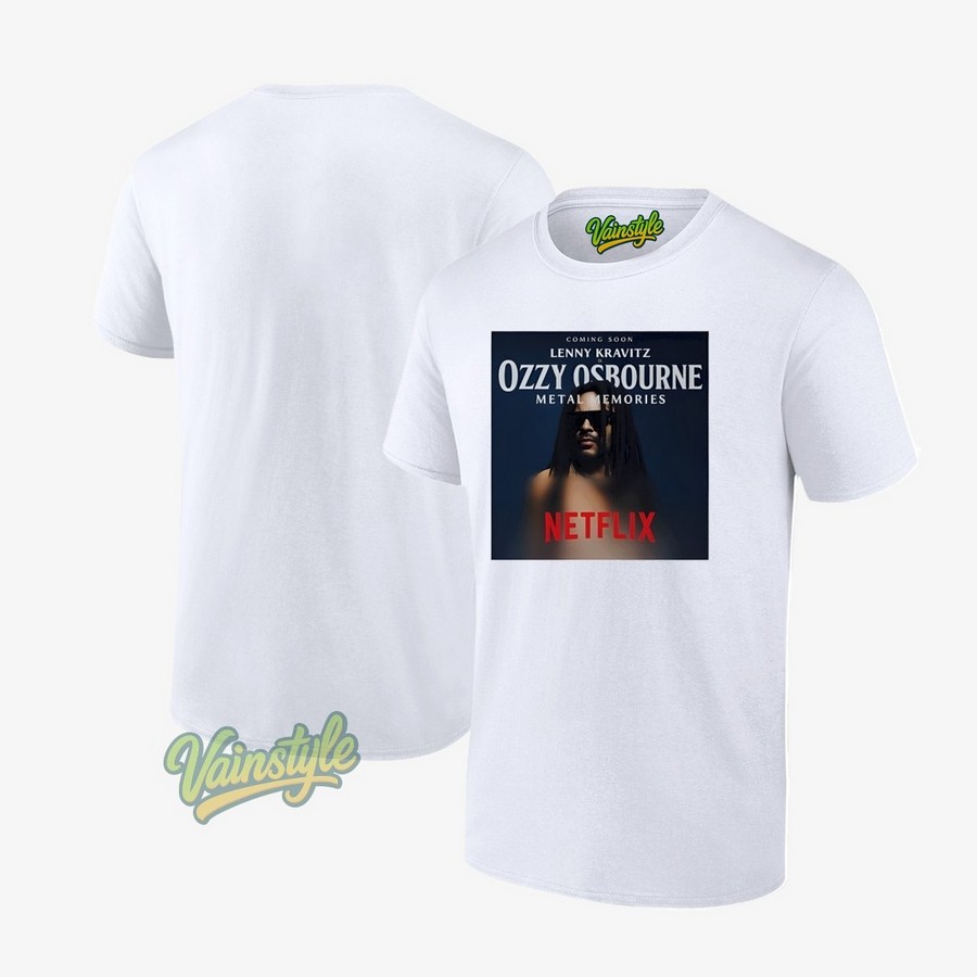 Lenny Kravitz Is Ozzy Osbourne Mental Memories Netflix T-Shirt Lenny Kravitz Is Ozzy Osbourne Mental Memories Netflix T-Shirt