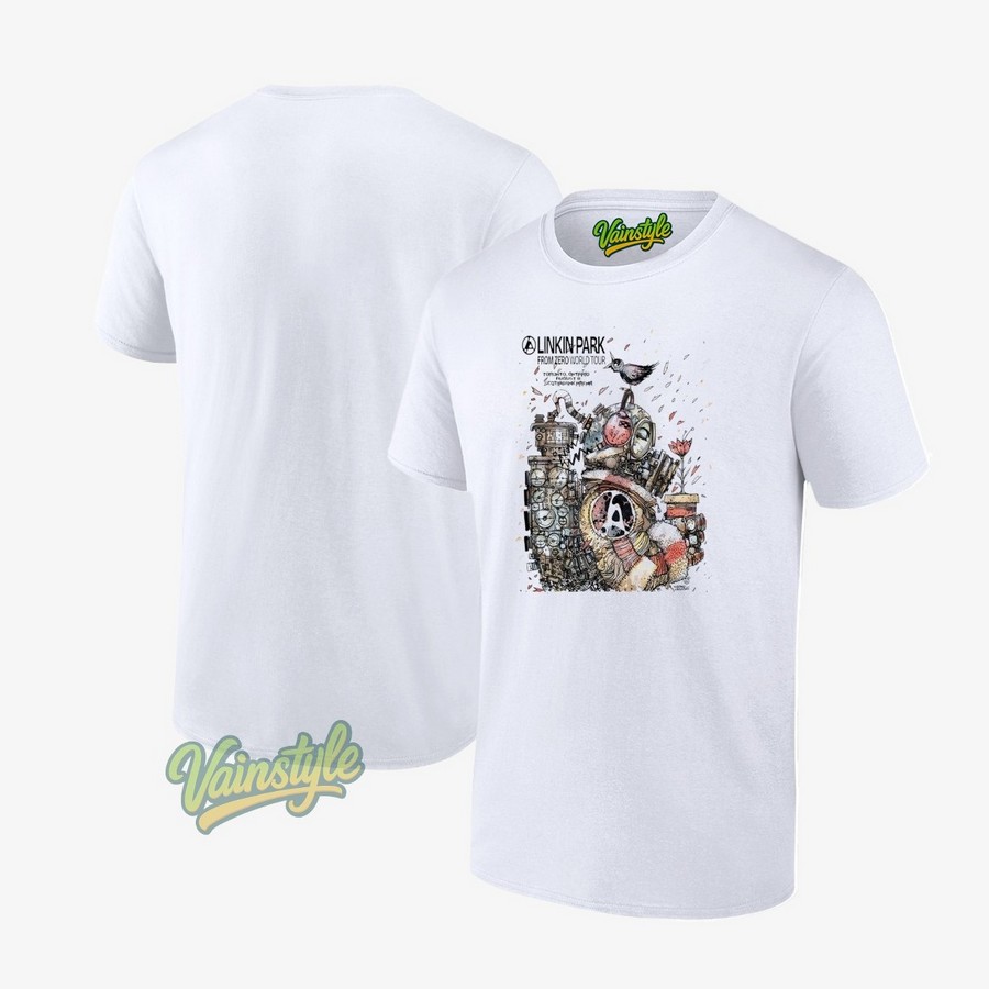 Linkin Park From Zero World Tour On August 8 2025 At Scotiabank Arena Toronto Ontario On T-Shirt Linkin Park From Zero World Tour On August 8 2025 At Scotiabank Arena Toronto Ontario On T-Shirt