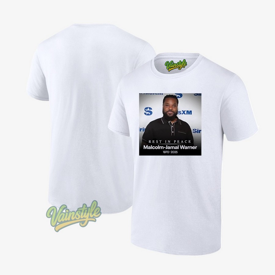 Malcolm-Jamal Warner Rest In Peace 1970-2025 T-Shirt Malcolm-Jamal Warner Rest In Peace 1970-2025 T-Shirt