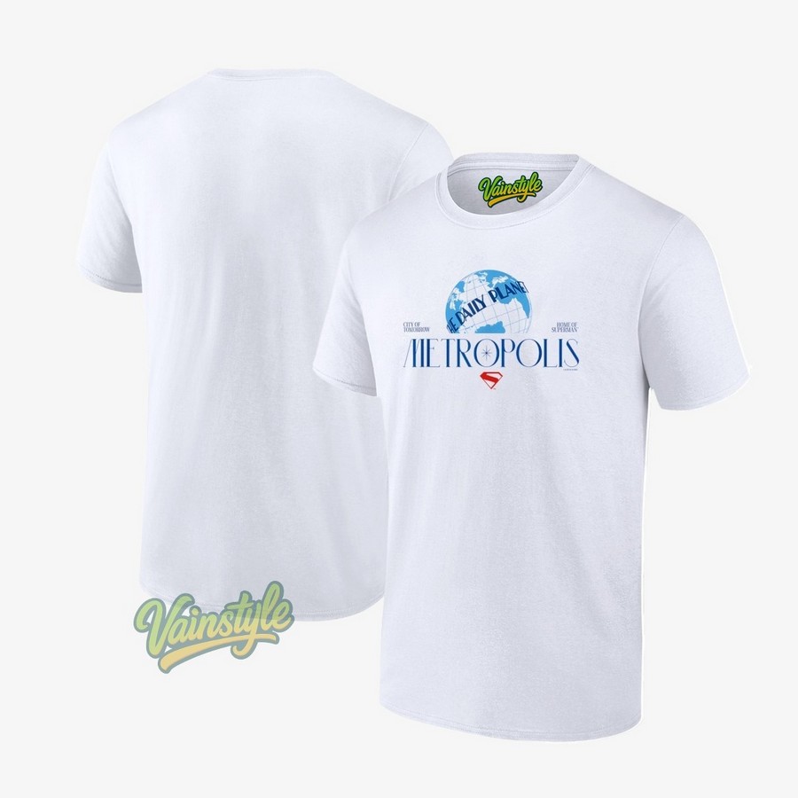 Metropolis The Daily Planet Logo T-Shirt Metropolis The Daily Planet Logo T-Shirt