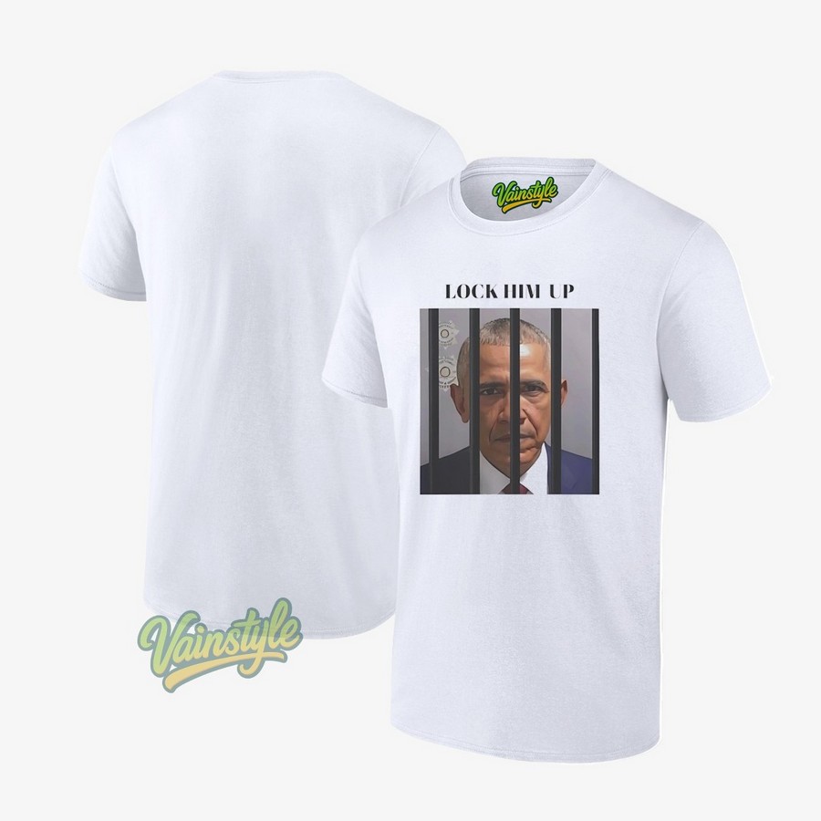 Obama clock him up mugshot T-Shirt Obama clock him up mugshot T-Shirt