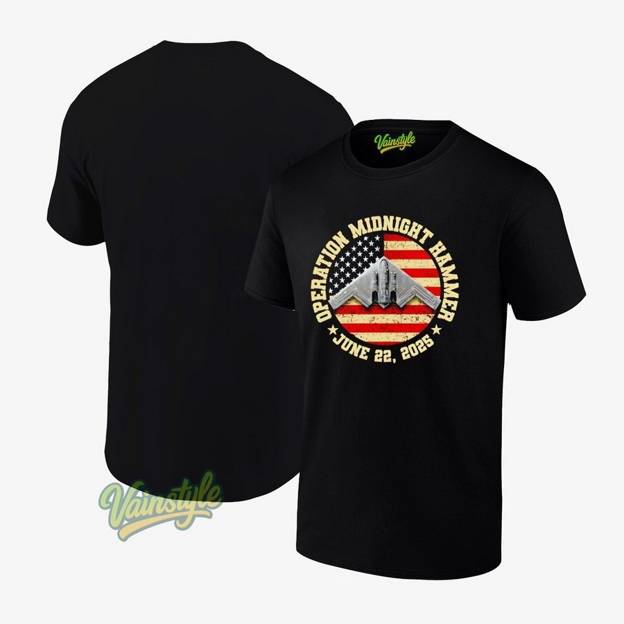 Operation Midnight Hammer Two-Sided Logo T-Shirt Operation Midnight Hammer Two-Sided Logo T-Shirt