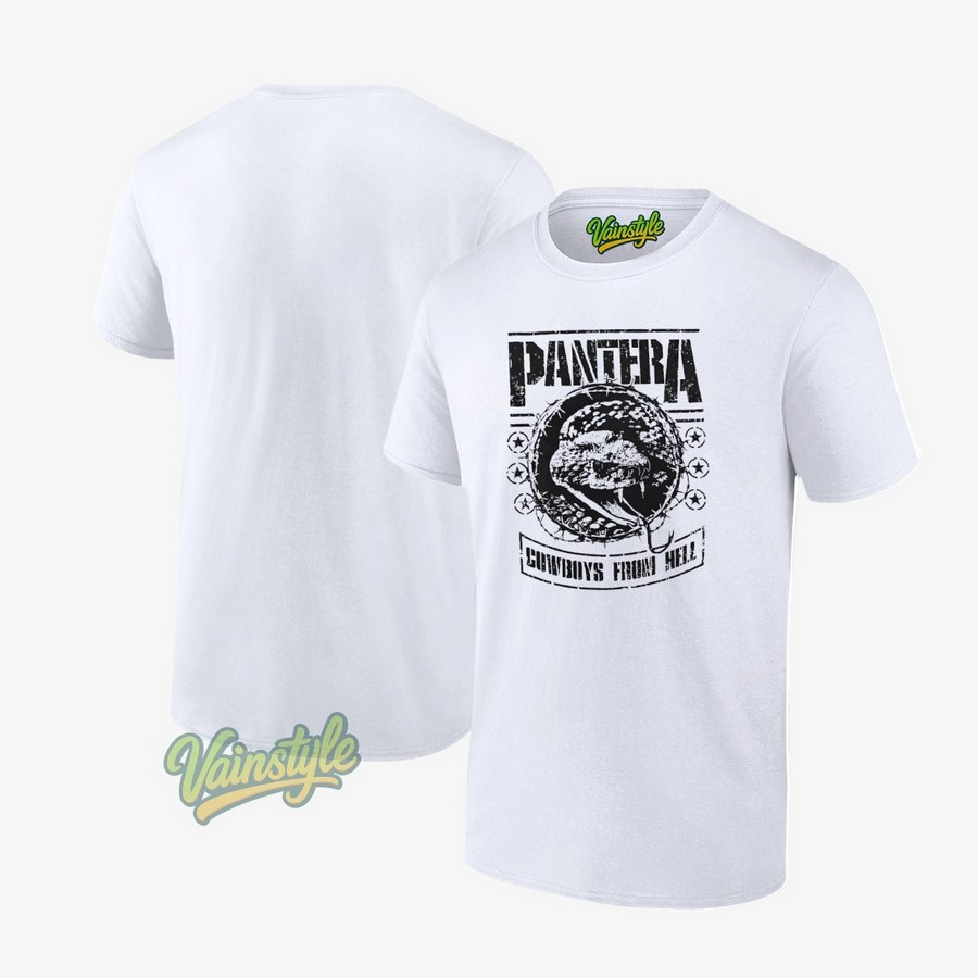 Pantera Cowboys From Hell Snake T-Shirt Pantera Cowboys From Hell Snake T-Shirt