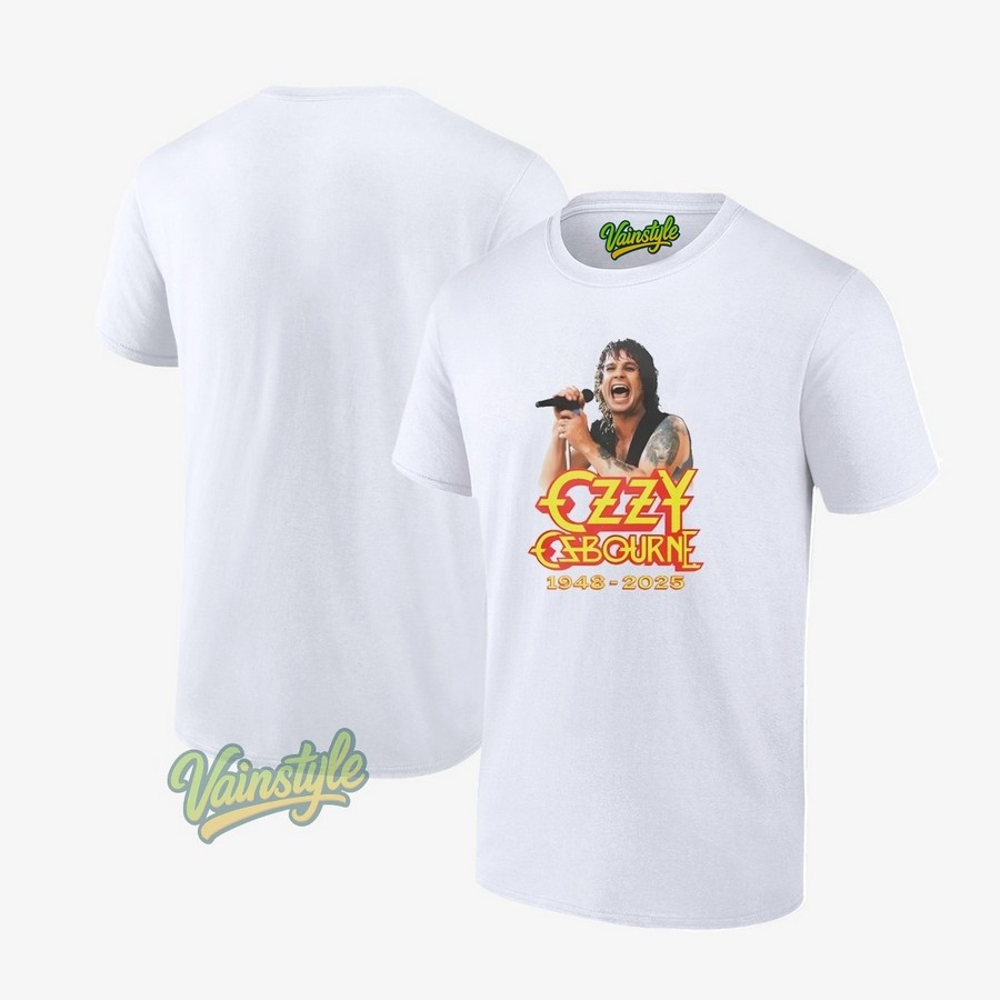 RIP Ozzy Osbourne Commemorative T-Shirt RIP Ozzy Osbourne Commemorative T-Shirt