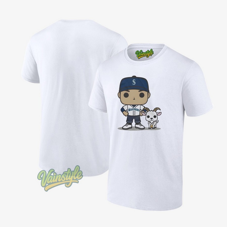 Seattle Mariners Game Day Goat Night 2025 T-Shirt Seattle Mariners Game Day Goat Night 2025 T-Shirt