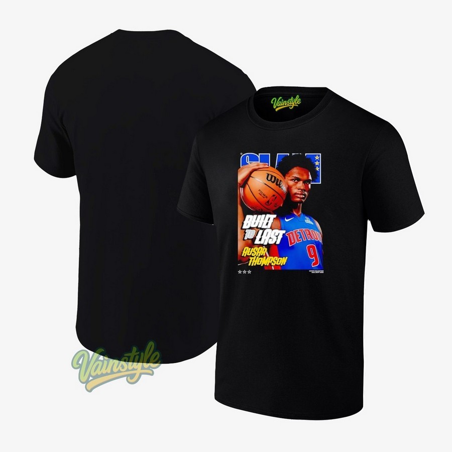 Slam built to last Ausar Thompson Detroit Pistons T-Shirt Slam built to last Ausar Thompson Detroit Pistons T-Shirt
