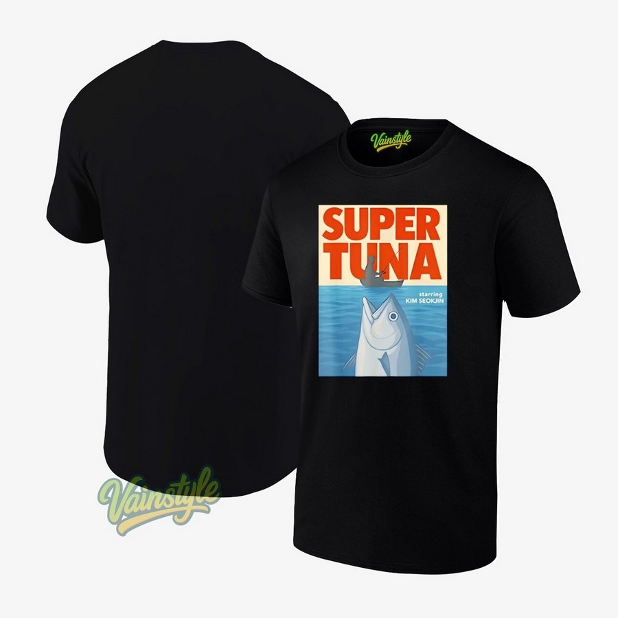 Super Tuna JAWS 1975 Fishing T-Shirt Super Tuna JAWS 1975 Fishing T-Shirt
