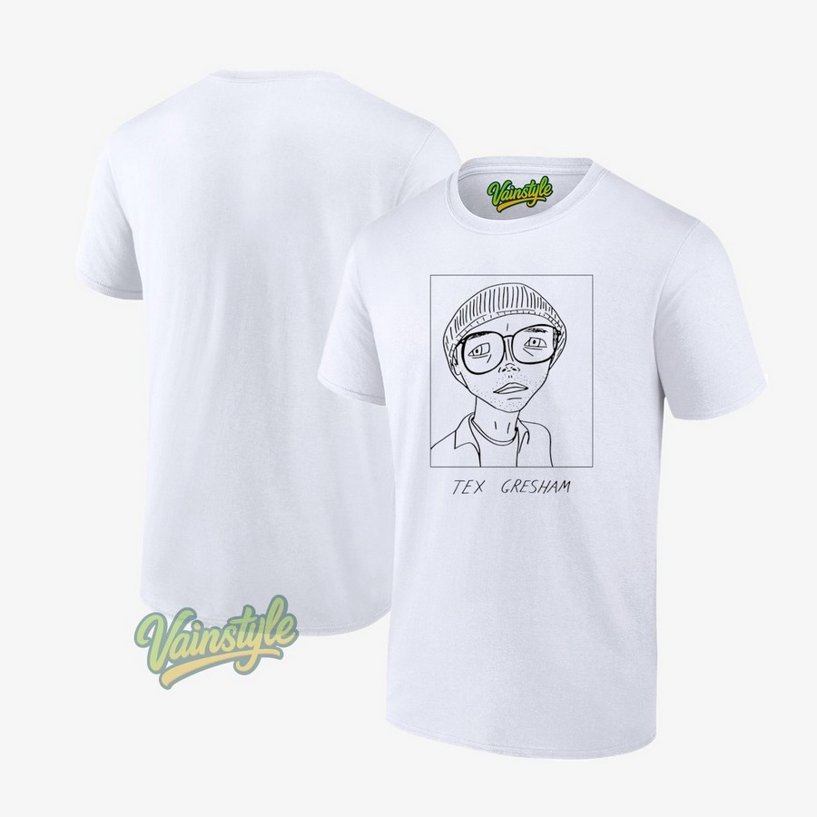 Tex Gresham Badly Drawn T-Shirt Tex Gresham Badly Drawn T-Shirt