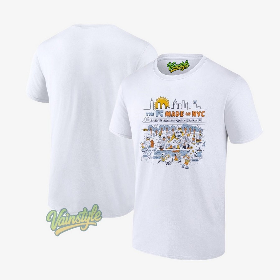 The FC made in NYC Only NY x NYCFC T-Shirt The FC made in NYC Only NY x NYCFC T-Shirt