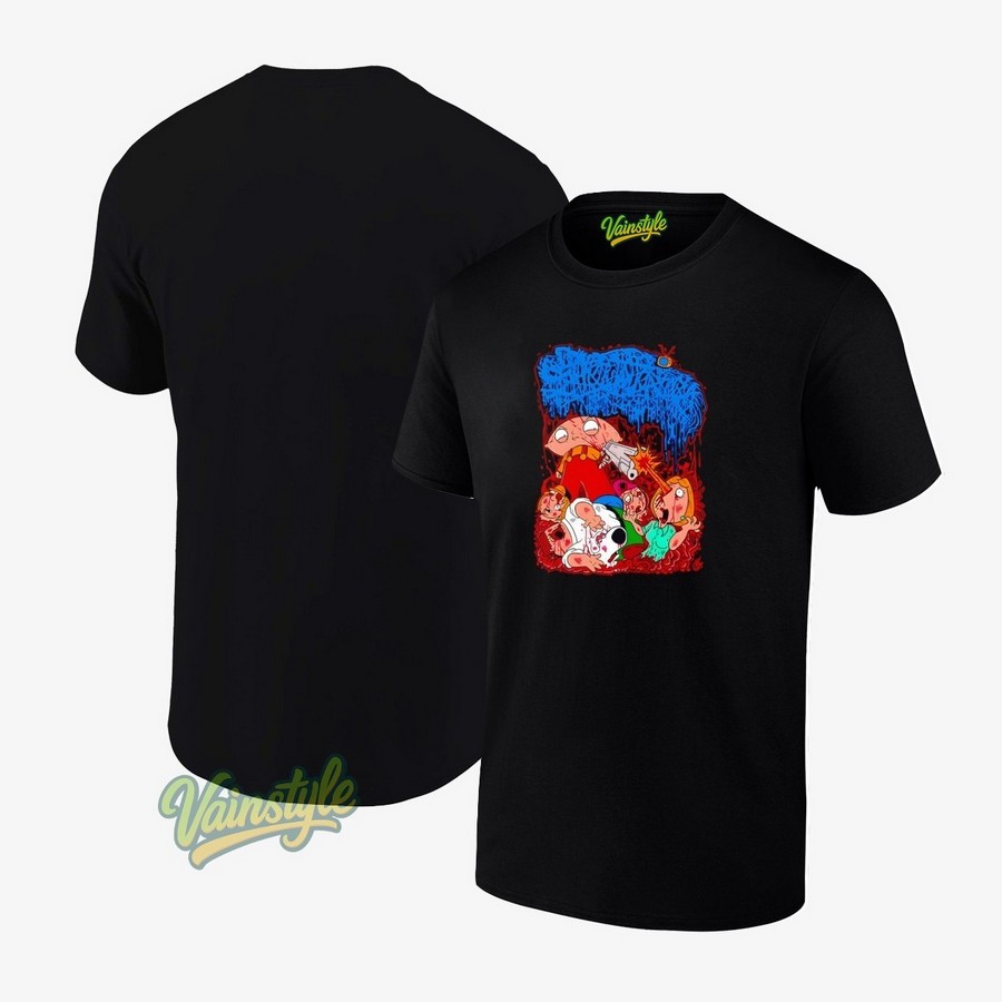 Tour 2025 Sanguisugabogg Family Guy T-Shirt Tour 2025 Sanguisugabogg Family Guy T-Shirt