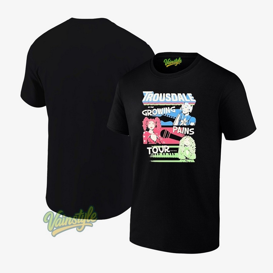 Trousdale On The Growing Pains 2025 Tour T-Shirt Trousdale On The Growing Pains 2025 Tour T-Shirt