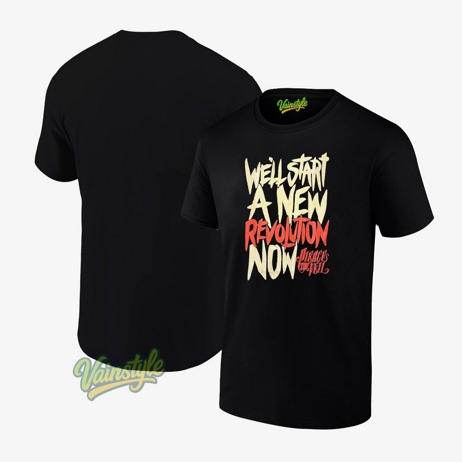 We'll start a new revolution now Pierce the Veil T-Shirt We'll start a new revolution now Pierce the Veil T-Shirt