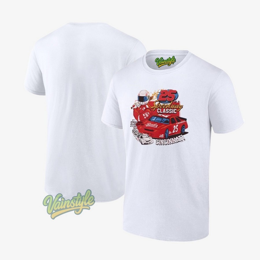 2025 Mlb Speedway Classic Cincinnati T-Shirt 2025 Mlb Speedway Classic Cincinnati T-Shirt