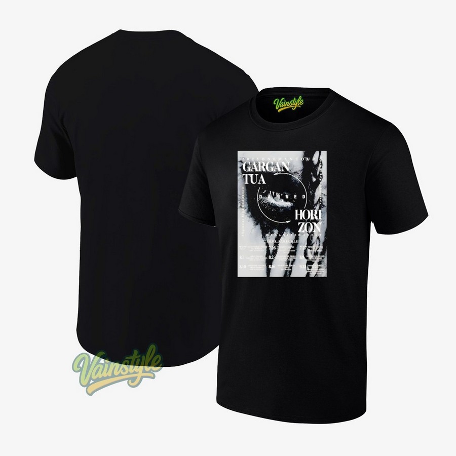 2025 One Man Tour Gargan Tua Damned Horizon tour T-Shirt 2025 One Man Tour Gargan Tua Damned Horizon tour T-Shirt