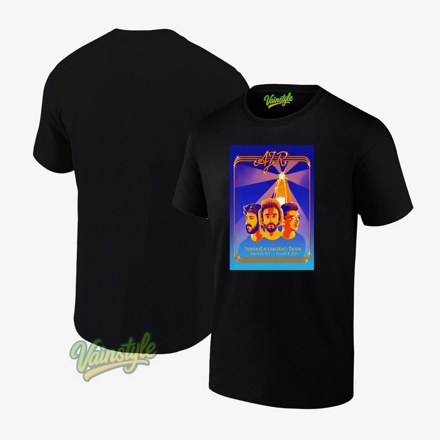 AJR In Wantagh NY On August 8 2025 Poster T-Shirt AJR In Wantagh NY On August 8 2025 Poster T-Shirt