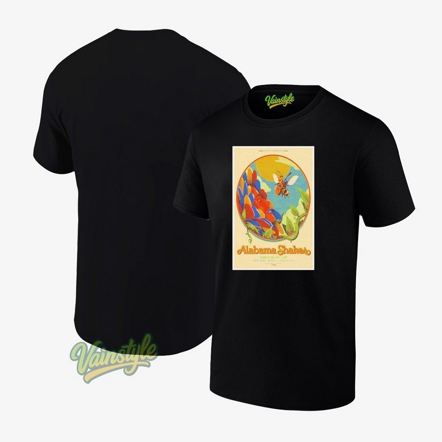 Alabama Shakes August 14 2025 The Greek Theatre Live Poster T-Shirt