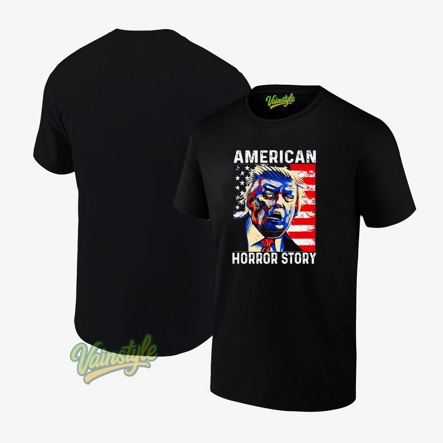 American Horror Story Trump US Flag T-Shirt American Horror Story Trump US Flag T-Shirt