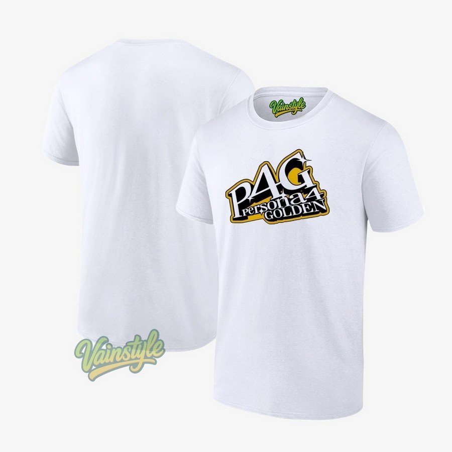 Atlus Persona 4 Golden Logo T-Shirt Atlus Persona 4 Golden Logo T-Shirt