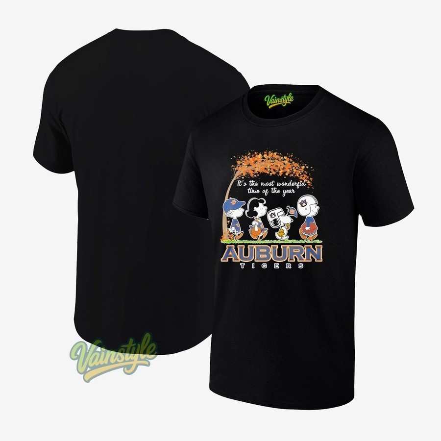 Auburn Tigers The Most Wonderful Time Of The Year T-Shirt Auburn Tigers The Most Wonderful Time Of The Year T-Shirt