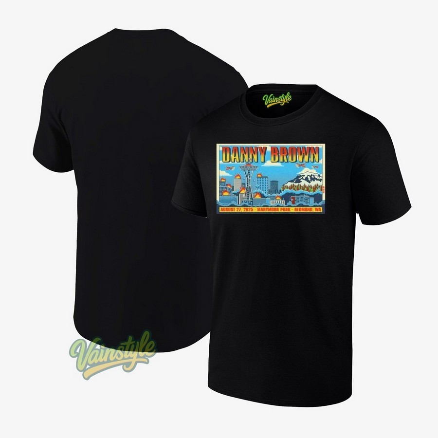 August 27 2025 Event Danny Brown Redmond WA Poster Unisex T-Shirt August 27 2025 Event Danny Brown Redmond WA Poster Unisex T-Shirt