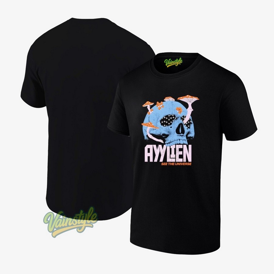 Ayylien See The Universe Skull T-Shirt Ayylien See The Universe Skull T-Shirt
