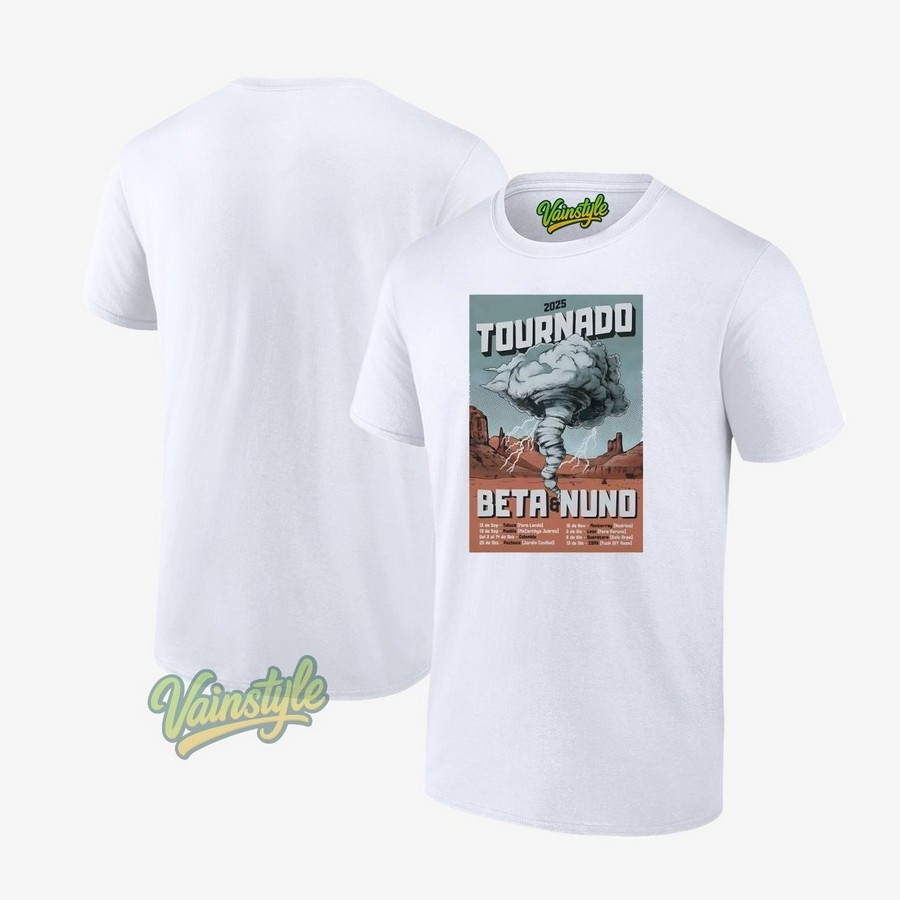 Beta And Nuno 2025 Tournado Shows Poster T-Shirt Beta And Nuno 2025 Tournado Shows Poster T-Shirt