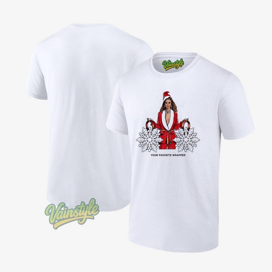 Beyonce Your Favorite Wrapper Christmas T-Shirt Beyonce Your Favorite Wrapper Christmas T-Shirt
