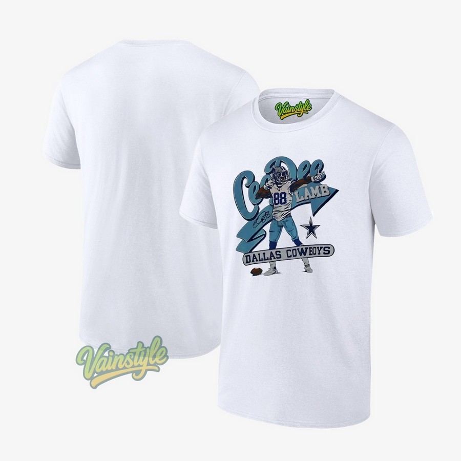 Ceedee Lamb Dallas Cowboys T-Shirt Ceedee Lamb Dallas Cowboys T-Shirt